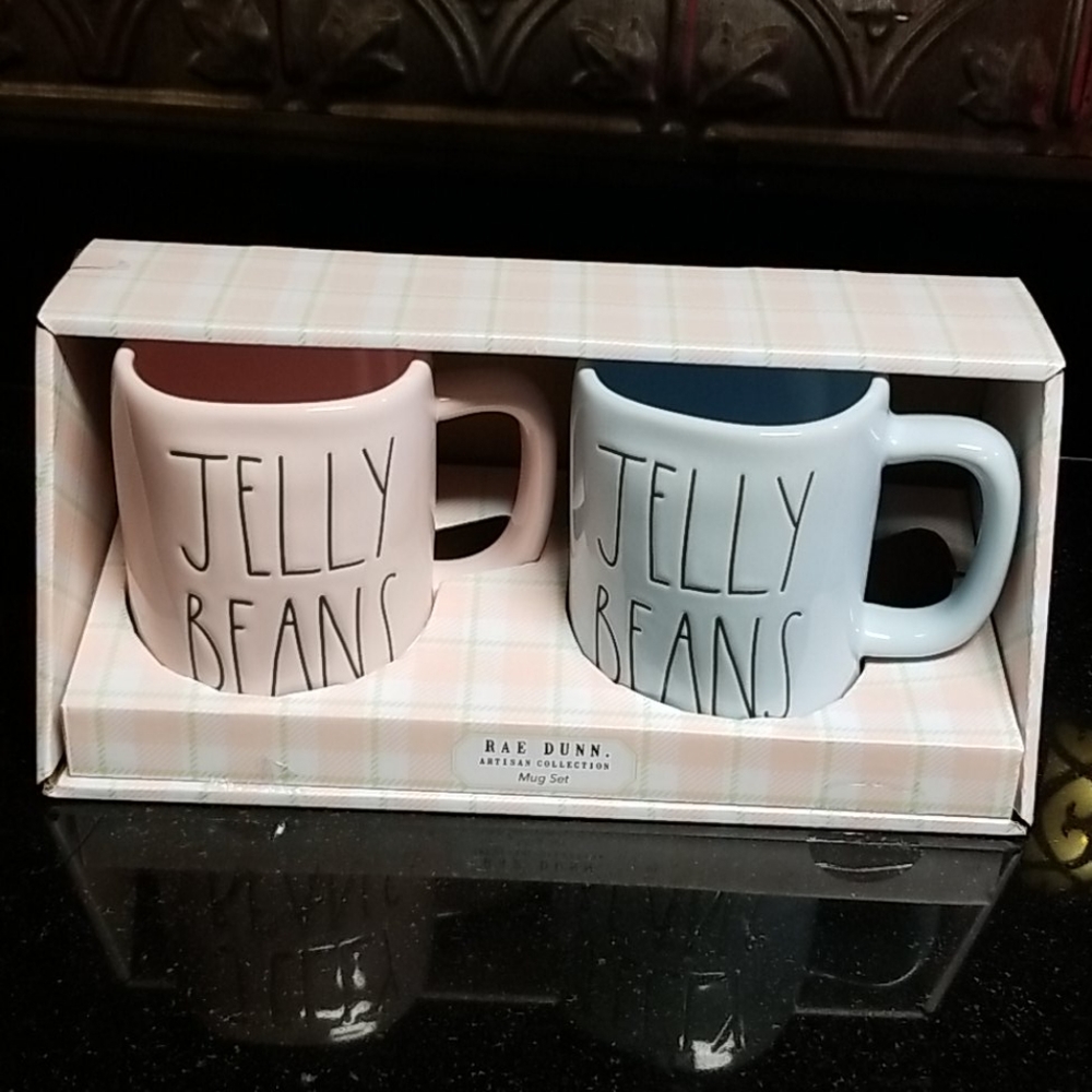 Rae Dunn Jelly Beans Mug Set🐰